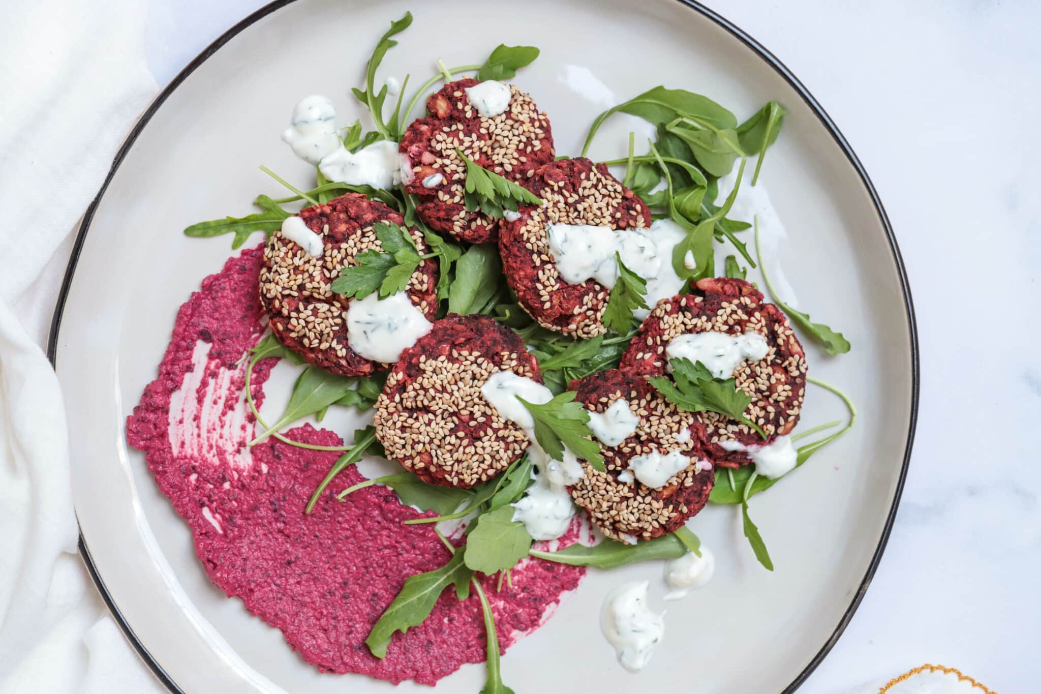 Falafel met Rode Biet (recept)
