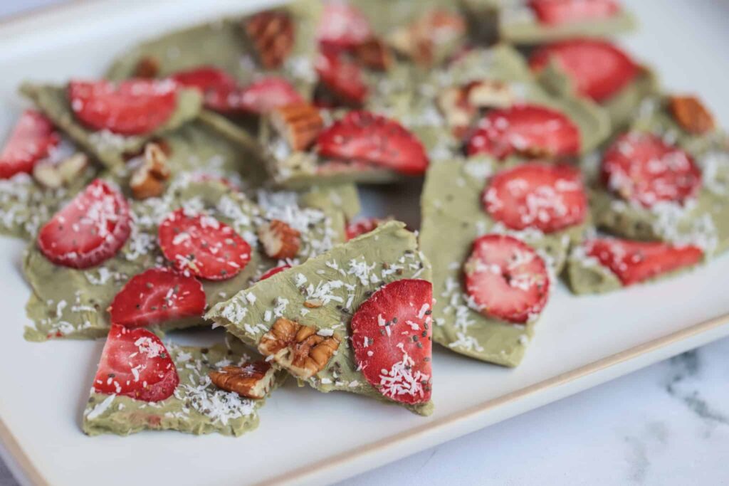 Bevroren Matcha Yoghurt Bekijk het recept Nutrifoodz