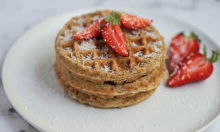 Vegan kokoswafels