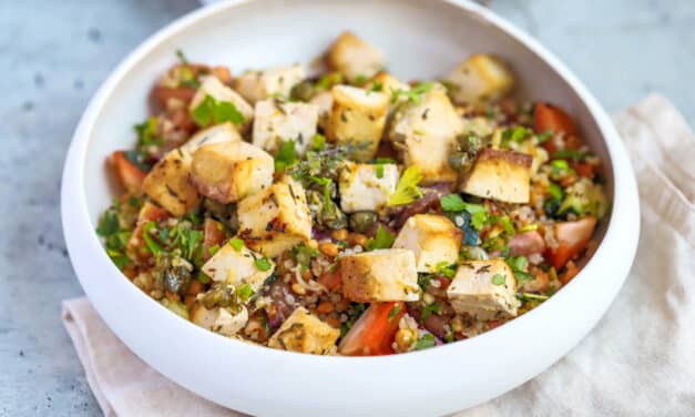 Tofu Bowl met Citroen