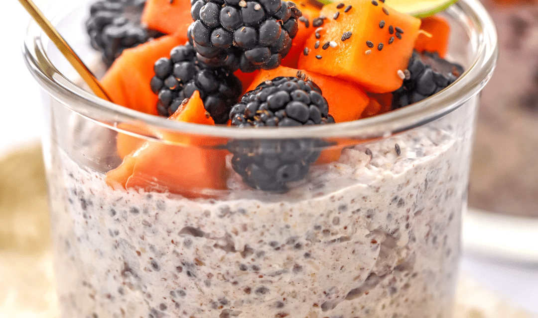 Bessen & Papaya Muesli Ontbijt
