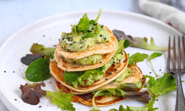 Hartige Pannenkoeken met Avocado pasta