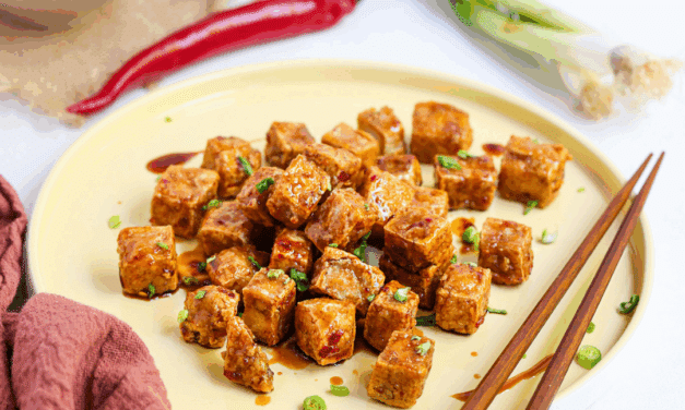Tofu uit de airfryer