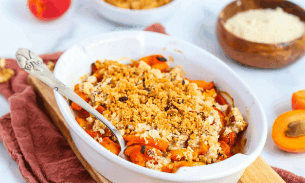 Abrikozen Crumble