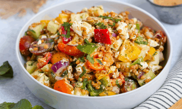 Griekse Linzensalade