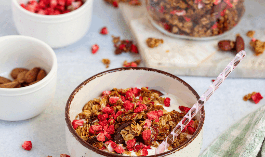 Aardbei & Kokos Granola