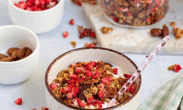 Aardbei & Kokos Granola