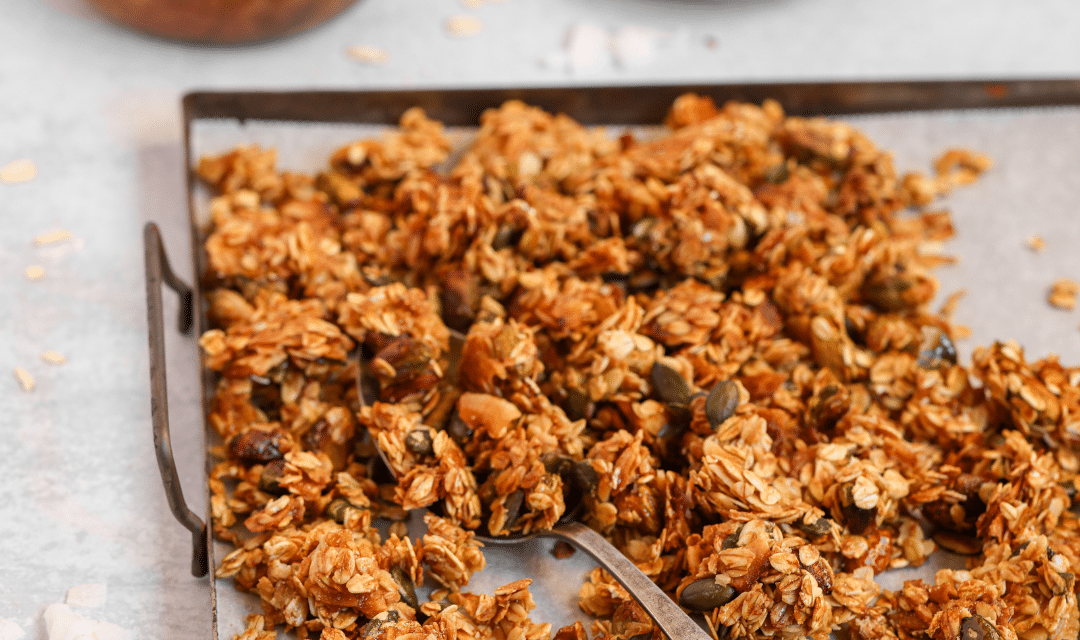 Knapperige Pistache Granola
