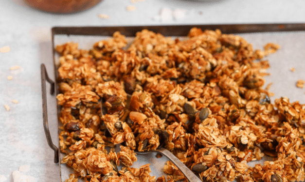 Knapperige Pistache Granola
