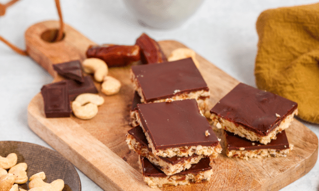 Tahini-cashewrepen zonder bakken