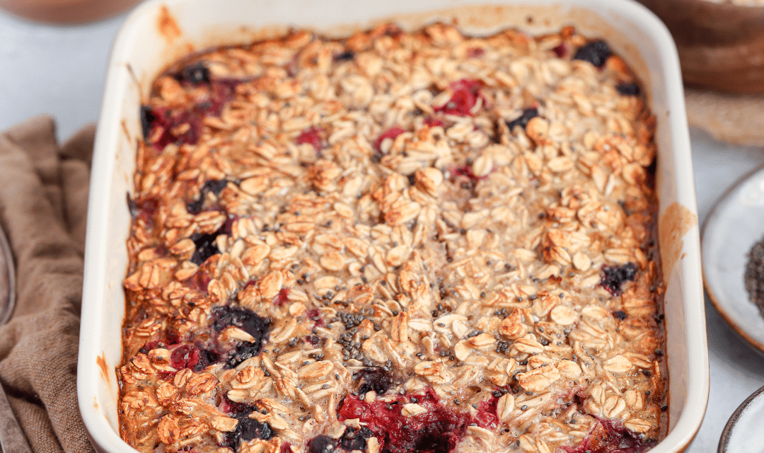 Eiwitrijke Gebakken Havermout