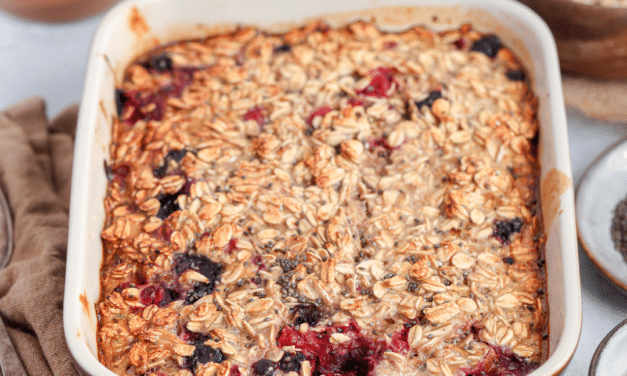 Eiwitrijke Gebakken Havermout