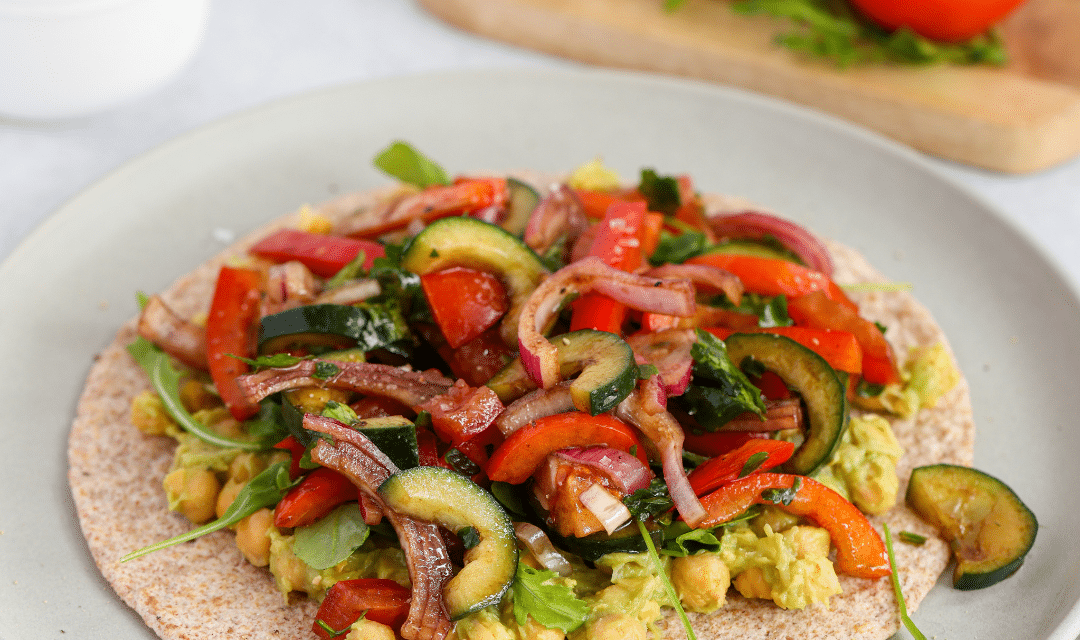 Kikkererwten-avocado-groentewraps