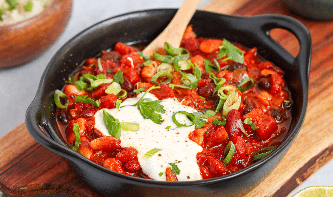 Chili met Drie Soorten Bonen