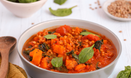 Zoete Aardappel-Linzenstoofpot Sweet Potato Lentil Stew (1)