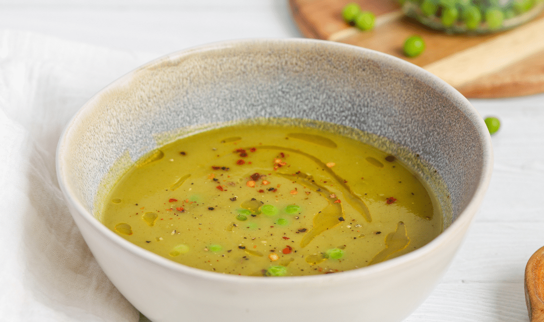 Veganistische Erwtensoep met 5 Ingrediënten
