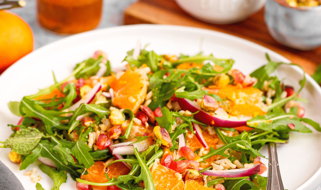 Frisse Rijstsalade met Mandarijn