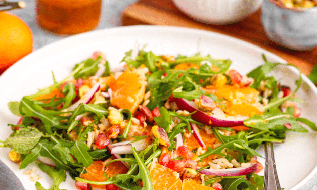 Frisse Rijstsalade met Mandarijn